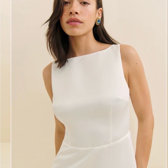 Reformation Classic White Dress - Picture 5 of 16
